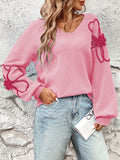 LC2724773-10-S, LC2724773-10-M, LC2724773-10-L, LC2724773-10-XL, Pink sweater