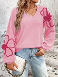 LC2724773-10-S, LC2724773-10-M, LC2724773-10-L, LC2724773-10-XL, Pink sweater