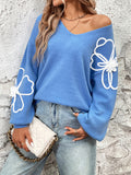 LC2724773-104-S, LC2724773-104-M, LC2724773-104-L, LC2724773-104-XL, Azure Blue sweater