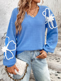 LC2724773-104-S, LC2724773-104-M, LC2724773-104-L, LC2724773-104-XL, Azure Blue sweater