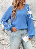 LC2724773-104-S, LC2724773-104-M, LC2724773-104-L, LC2724773-104-XL, Azure Blue sweater