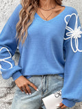 LC2724773-104-S, LC2724773-104-M, LC2724773-104-L, LC2724773-104-XL, Azure Blue sweater