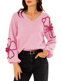 LC2724773-10-S, LC2724773-10-M, LC2724773-10-L, LC2724773-10-XL, Pink sweater