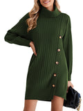 LC2725429-109-S, LC2725429-109-M, LC2725429-109-L, LC2725429-109-XL, Army Green sweater