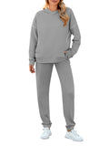 Women Hoodies Tracksuit Long Sleeve Sweatshirts Jogger Pant 2 Piece Outfits