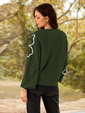 LC2724773-109-S, LC2724773-109-M, LC2724773-109-L, LC2724773-109-XL, Army Green sweater