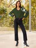 LC2724773-109-S, LC2724773-109-M, LC2724773-109-L, LC2724773-109-XL, Army Green sweater