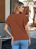 LC274060-1017-S, LC274060-1017-M, LC274060-1017-L, LC274060-1017-XL, Chestnut sweater