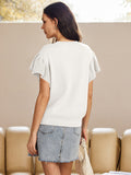 LC274060-1-S, LC274060-1-M, LC274060-1-L, LC274060-1-XL, White sweater