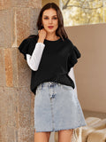 LC274060-2-S, LC274060-2-M, LC274060-2-L, LC274060-2-XL, Black sweater