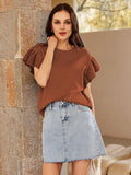 LC274060-1017-S, LC274060-1017-M, LC274060-1017-L, LC274060-1017-XL, Chestnut sweater