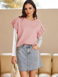 LC274060-3010-S, LC274060-3010-M, LC274060-3010-L, LC274060-3010-XL, Shrimp Pink sweater