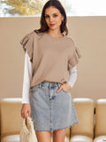 LC274060-6016-S, LC274060-6016-M, LC274060-6016-L, LC274060-6016-XL, Toasted Almond sweater