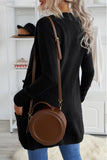 Women's V Neck Long Sleeve Cardigan Sweater Button Down Knit Outwear with Pocket