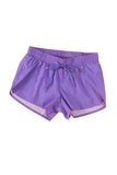 Purple Womens Summer Thermochromic Sports Casual Shorts LC73678-8