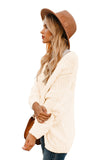 Women's Chunky Sweater Open Front Wide Long Sleeve Knit Cardigan