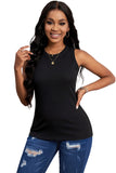 Sleeveless Tops For Women Ribbed Tank Top