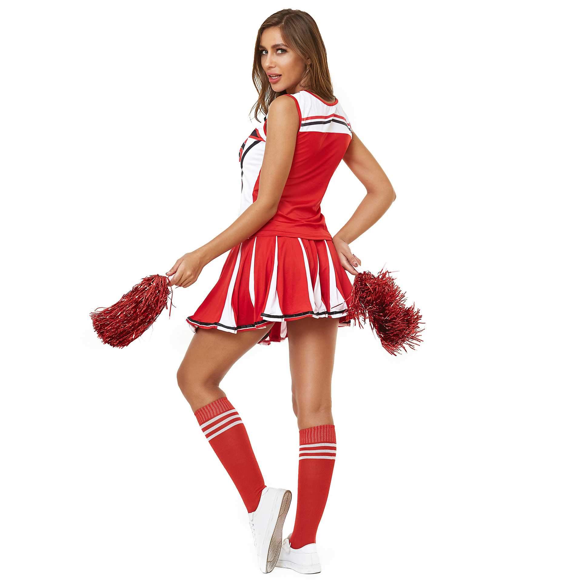 Dallas Cowboy Cheerleader Costume High School Girl Race