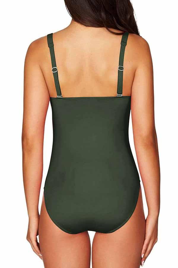 KRLAGAPAS Women's Matcha Green Cheeky One Piece Bathing Suit Swimsuit Tummy  Control High Cut Sexy, SW02MatchaGreen S at  Women's Clothing store